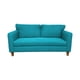 thumbnail image 1 of Sofa Anita 2 Cuerpos Chenille Turqueza, 1 of 3