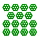 thumbnail image 4 of Almohadillas De Tracción Hexagonales Para Tablas De Surf, 15 Uds., Para Tablas De Pescado, Skimboards, Deportes Acuáticos, Color Verde, 4 of 5