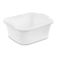 thumbnail image 1 of Lavabo, lavabo, lavabo para pies, 12 litros, plástico Tribello, blanco, 1 of 6