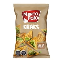 Tortilla Vegetal Kraks Sal De Mar 140 G Marco Polo