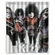 thumbnail image 1 of Cortina de ducha de banda de rock con ganchos, tamaño 60 x 72 pulgadas, 1 of 3