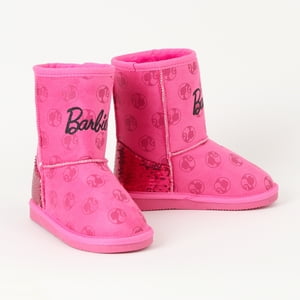 Bota Niña Chiporro Lentejuelas Rosado Barbie