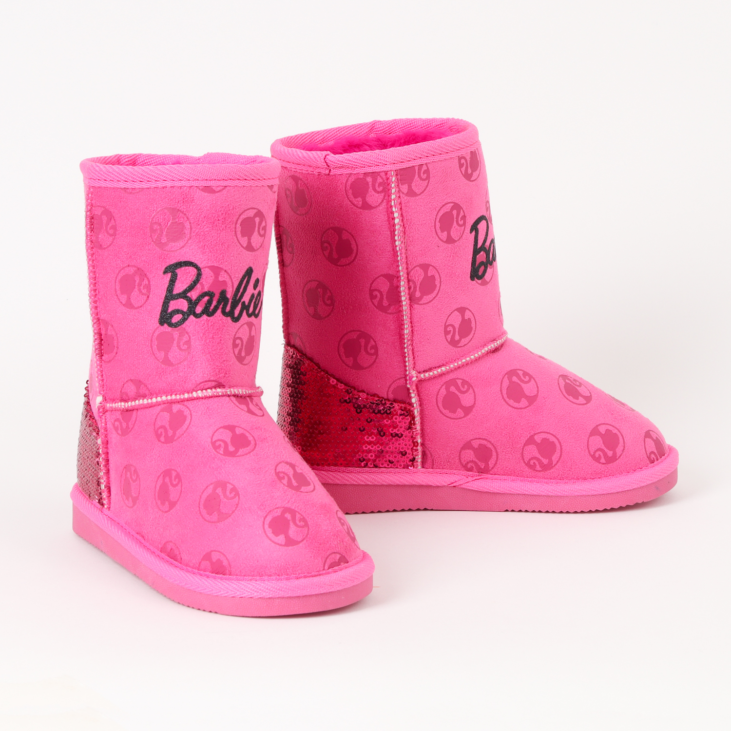 Bota Chiporro Niña Logo Rosado Barbie