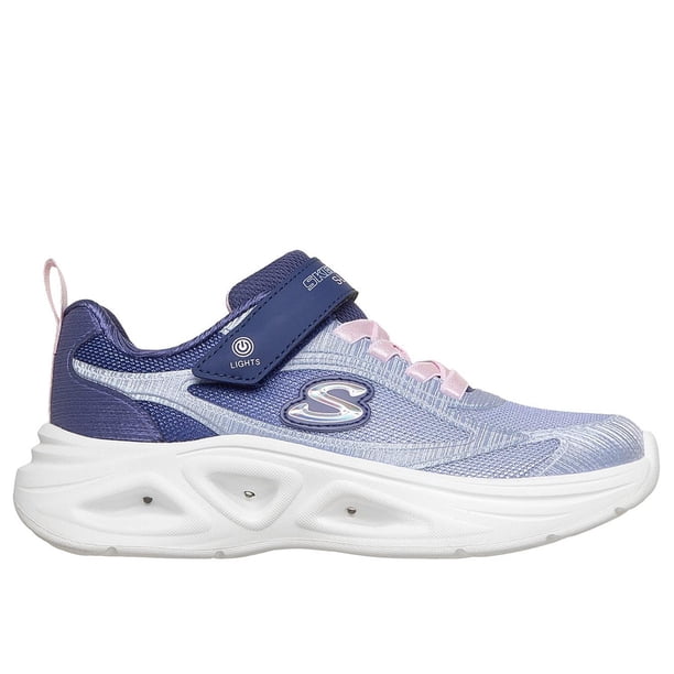 Zapatillas Niñas Skechers Sola Glow 2.0 con Luces 303729/NVPK lila 32