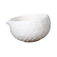 Magideal - Ceramic Matcha Tea Towl Tazón De Té Japonesa Ceremonía De Té 560 Ml Accesorios De Matcha Matcha Mezclando Tazón Hecho A Mano Para Amigos De La Familia Blanco