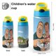 thumbnail image 2 of Universal Basic Guys Botella de Agua con Tapa Pop Top de Un Toque, Acero Inoxidable, a Prueba de Fugas, para Deportes, Botella Infantil azul 12 oz, 2 of 6