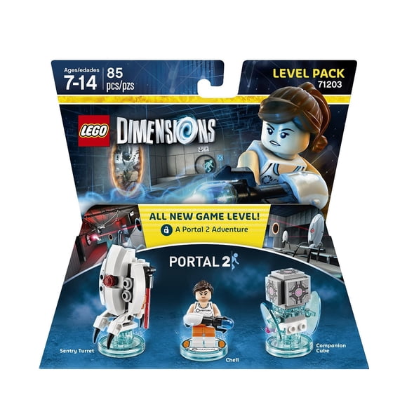 Set LEGO Dimensions Portal 2 – Pack de nivel con minifigura de Chell