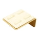 thumbnail image 2 of Porta Anillos De Terciopelo Organizador De Almacenamiento De Anillos De Joyería Para Tiendas Mujer Chica Beige, 2 of 5