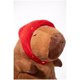 thumbnail image 4 of Juguete Peluche Capibara Con Gorro Frutilla 30cm Infantil, 4 of 4