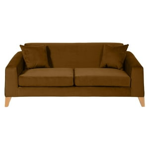 Barra Design - Sofá Finland 3C Felpa Café
