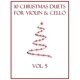 thumbnail image 1 of Libro Majosta 10 Duetos Navideños para Violín y Violonchelo – Volumen 5, 1 of 1