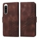 thumbnail image 2 of Carcasa FOXDOCK Sony Xperia 5 IV de cuero PU, diseño acolchado clásico, protección contra caídas y rayones, 2 of 5