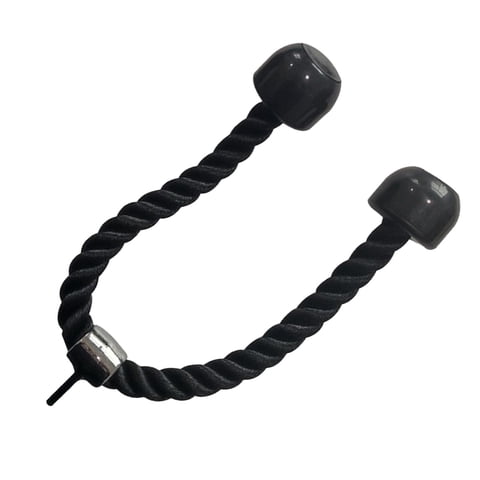 Ioensy - Accesorio De Cable, Cuerda Duradera Para Tríceps Para Entrenamiento De Fuerza, Culturismo, Gimnasio, Cuerda De Doble Extremo
