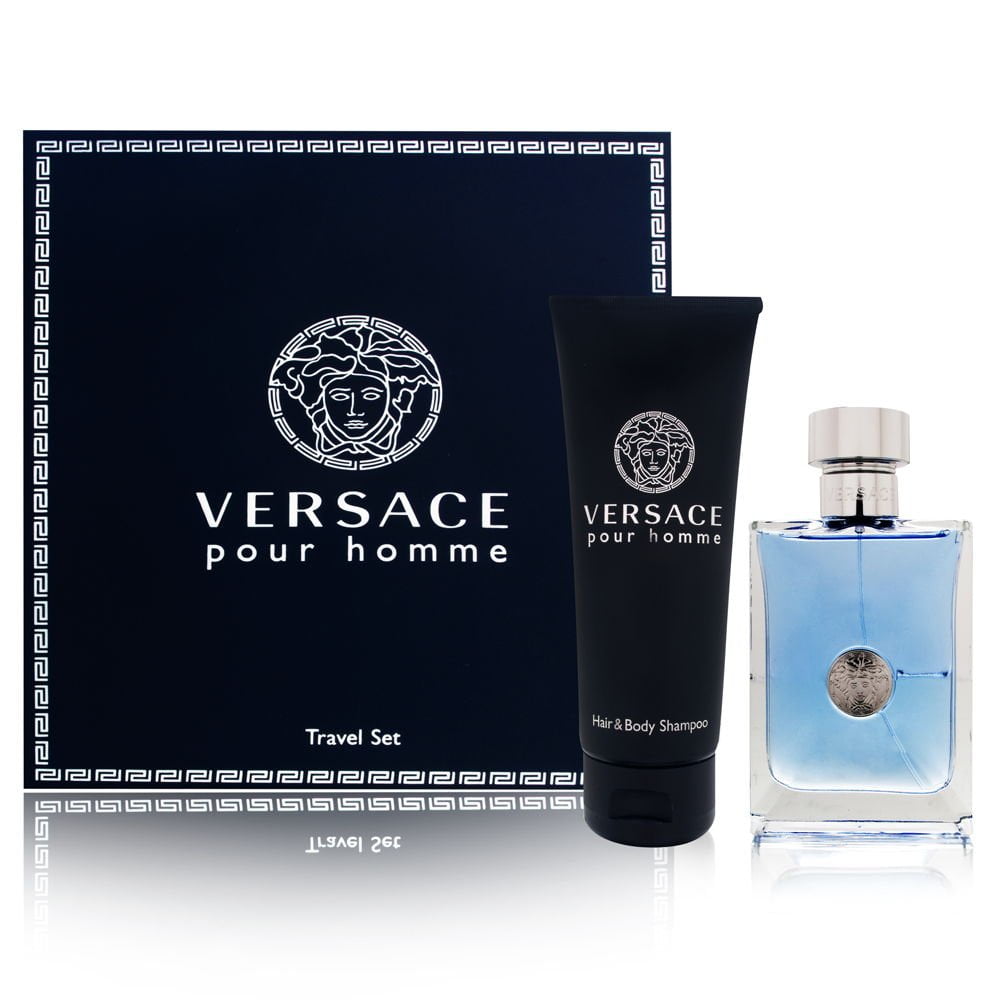 Set De Perfume De Regalo Versace Pour Homme Para Hombre Eau De Toilette