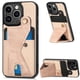 thumbnail image 1 of Funda Resistente para iPhone 14 Pro Max con Tarjetero y Soporte, Diseño Magnético Blanco, 1 of 5