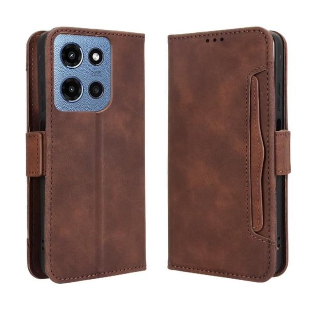 Funda Tipo Billetera FOXDOCK para Motorola MOTO G Play 2025 – Tapa Flip con Tarjetero