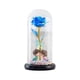 thumbnail image 3 of Lámpara LED Rosa De Flores Artificiales En Un Ramo De Cúpula De Cristal Para Decoración Del Hogar Azul, 3 of 3