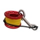 thumbnail image 1 of Carrete De Dedo De Carrete De Aleación De Aluminio De Buceo De 15 M Con Mosquetón De Perno Rojo, 1 of 5