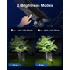 thumbnail image 5 of Focos solares FALOVE impermeables para bandera, árbol o jardín, 5 of 9