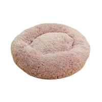 Mobii - Cama Para Perro / Gato. Beige Antiestres.110 Cm De Diámetro.