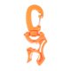 thumbnail image 3 of Soporte De Manguera Doble BCD De Buceo Con Clip Naranja, 3 of 3
