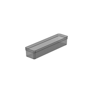 Ou - Organizador De Cajón Clear 30 X 7,5 X 5,6 Gris