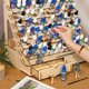thumbnail image 5 of Organizador de pintura CACEJO para 105 botellas con portaescobillas y soportes, 5 of 7