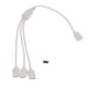 thumbnail image 4 of Cable conector hembra de 1 a 2/3/4 rgb para luz de tira LED 1 a 3, 4 of 4