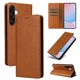 thumbnail image 5 of Funda Cartera para Samsung Galaxy A56 5G con Ranuras Tarjetas y Soporte - Protección Completa Marrón, 5 of 5