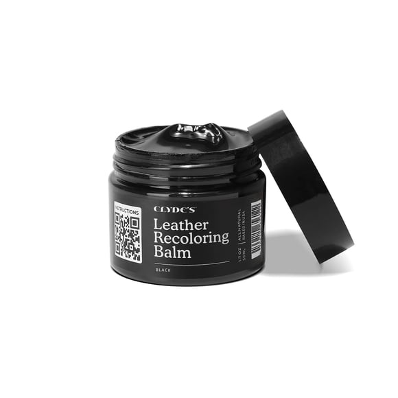 Bálsamo recolorante para cuero Clydes 50 ml negro no tóxico