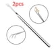thumbnail image 1 of 1 Pc Ear Tools Stainless Steel Silver Earpick Wax Remover Curette Cleaner Health Care Tools Ear Pick Handle Design, 1 of 3