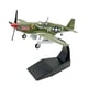 thumbnail image 1 of Aleación 1/72 Modelo de avión Modelo de fundición a presión Decoración de escritorio Colección de recuerdos Avión con base para estantería Café, 1 of 5