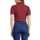 thumbnail image 3 of INSPIRE CHIC Chaquetas Casual para Mujer Chaqueta de Mezclilla Recortada con Botones y Mangas Abullonadas Talla S Rojo Vino, 3 of 6