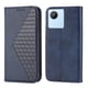 thumbnail image 1 of Funda Flip FOXDOCK para Realme C30 , Estilo Billetera con Diseño Rombo, Correa de Mano y Soporte, Uso Diario, 1 of 6