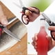 thumbnail image 5 of Tijeras de cocina ultra afiladas y resistentes, aptas para lavavajillas, de acero inoxidable, multifunción, para pollo, carne, hierbas y verduras. Tijeras de cocina premium resistentes., 5 of 6