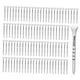 thumbnail image 1 of 100 Piezas Soporte para pelotas de golf Tee de golf Ayuda para entrenador de swing de golf Equipo de golf profesional Tees de golf para entrenamiento 83 mm, 1 of 5