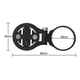 thumbnail image 4 of Soporte Ajustable Gps Bicicleta Tapa Dirección Garmin Igps - Negro, 4 of 6
