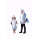 thumbnail image 2 of Disfraz Dress Up America Baby Shark Blue para niños, 2 of 7