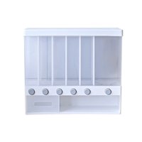 Genérico - Dispensador De Alimentos Secos Contenedor 6 Rejillas Lau