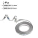 thumbnail image 2 of Uxcell Cinta Rizada Cuerda de Globo 3/16" 11 Yardas 2 Rollos para Decoración de Fiesta Regalo Plata, Plata, 2 of 5
