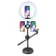 thumbnail image 1 of Soporte Stand Micrófono Celular Aro Luz 26 cms, 1 of 5