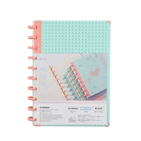 Cuaderno B5 calipso con textura