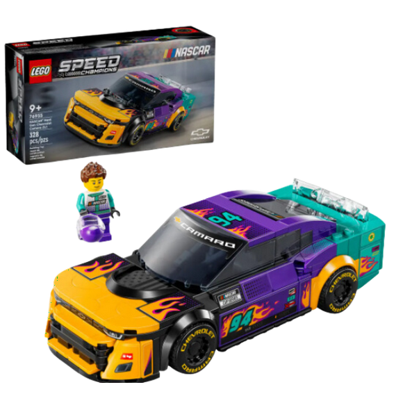 Bloques de construcción Nascar Next Gen Chevrolet Camaro Zl1