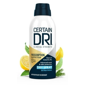 Desodorante Antitranspirante En Aerosol Seco Certain Dri Clinical 125 Ml