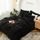 thumbnail image 1 of Cubrecama Peludo 2p Negro, 1 of 2