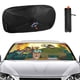 thumbnail image 1 of Buenos Tiempos Sombrilla Solar para Auto - Protector de Parabrisas Plegable | Cortina Solar Delantero | Bloqueo UV y Aislamiento de Calor 133x73cm, 1 of 6