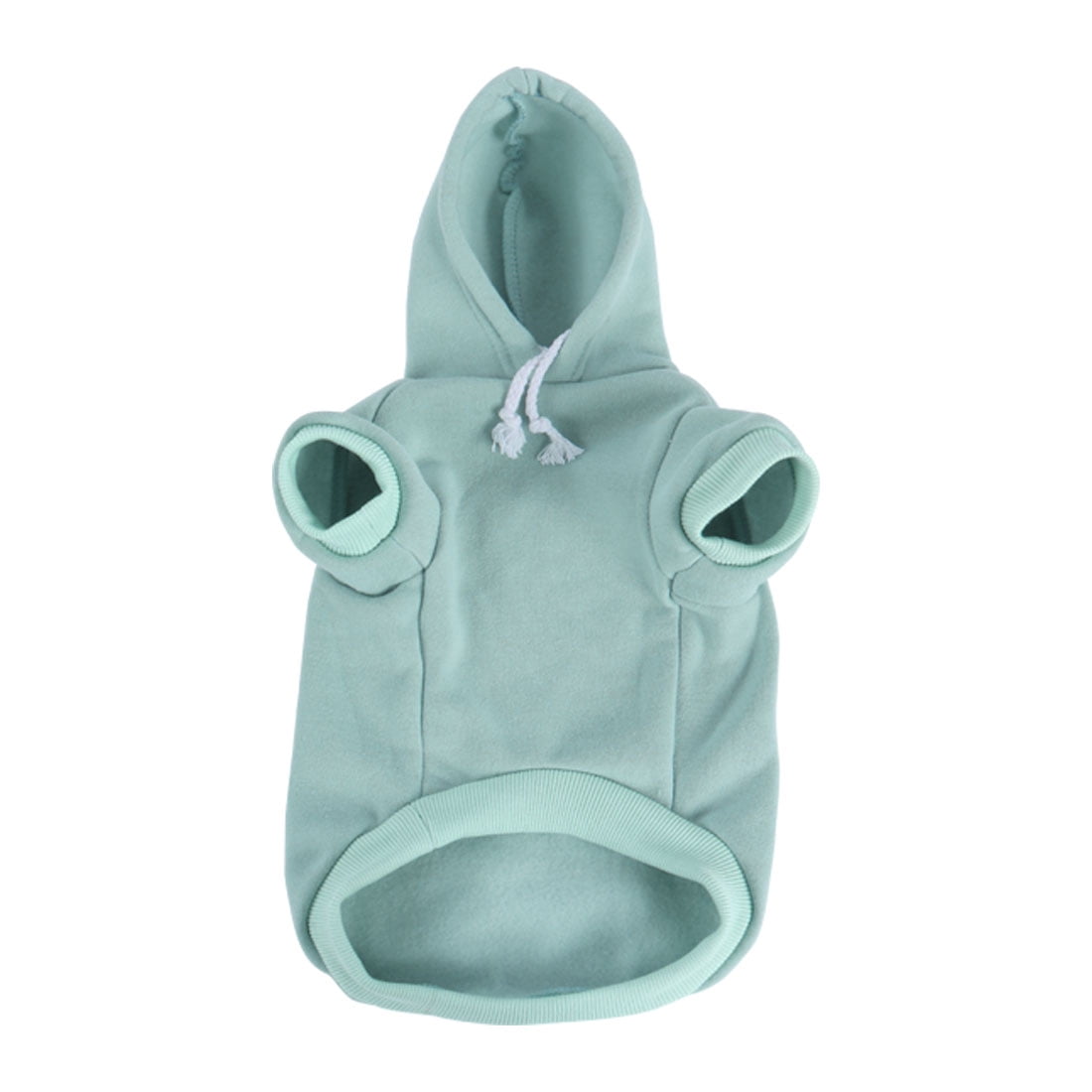 Sudadera con Capucha para Perros Ropa de Primavera/Otoño/Invierno Abrigo Caliente para Perros Pequeños y Medianos Verde Pálido XXL