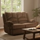 thumbnail image 2 of Sofá Reclinable Rosen Jarrie 2 Cuerpos Chex Manual Tela Café, 2 of 6