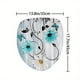 thumbnail image 1 of 1pc/4pcs Non-Slip Bathroom Rugs and Shower Curtain Set with Flower and Butterfly Pattern and 12 Hooks - U Shaped Toilet Mat and Toilet Cover - Home Decor and Bathroom Accessories, 1 of 5