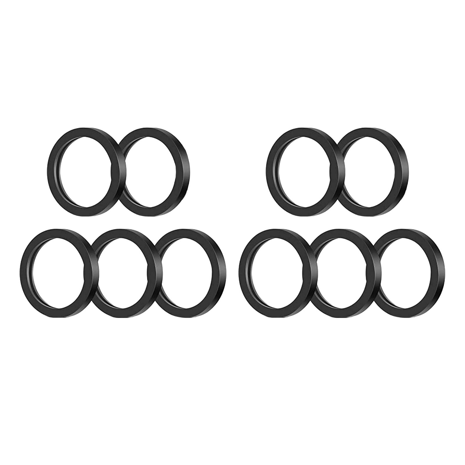 Magideal - 10X Juntas De Boquilla De Combustible De Gas, Sellos De Boquilla De Tanque De Combustible De 1,2 Pulgadas De Diámetro. Juntas De Repuesto Universales